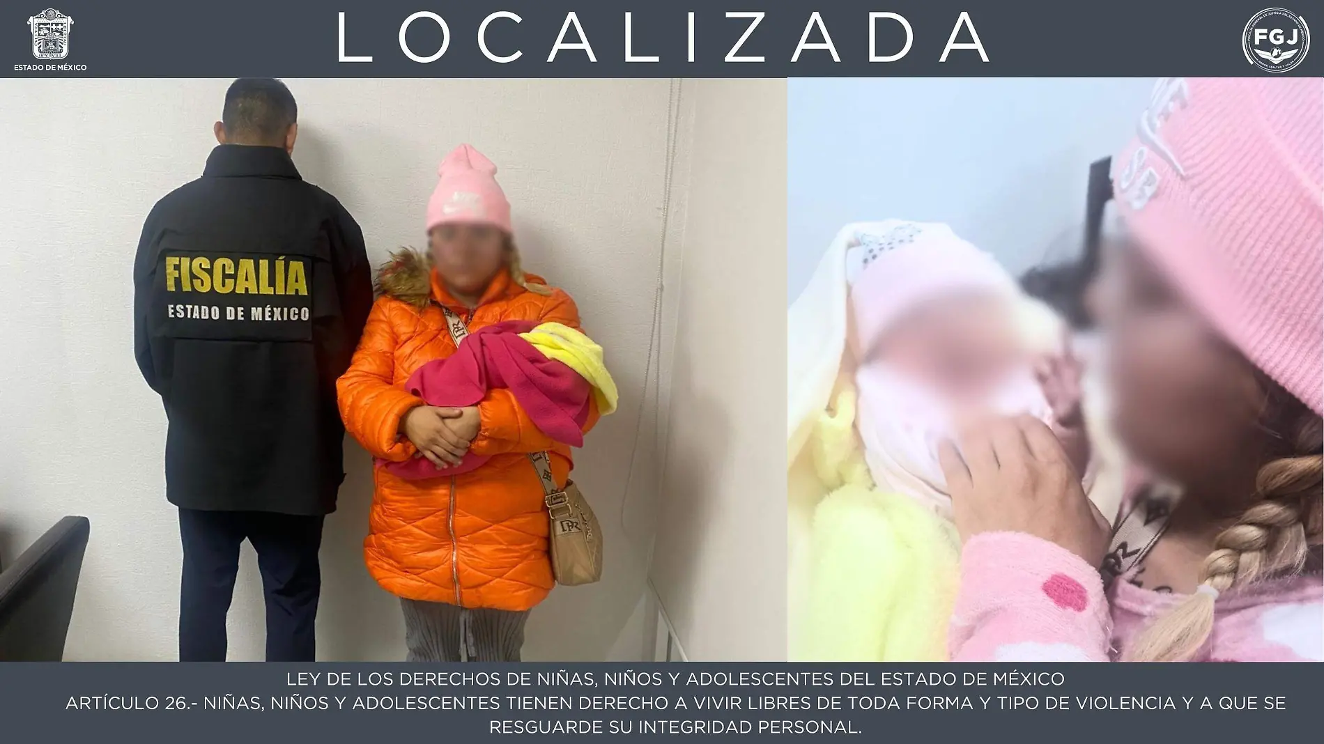 menor localizada